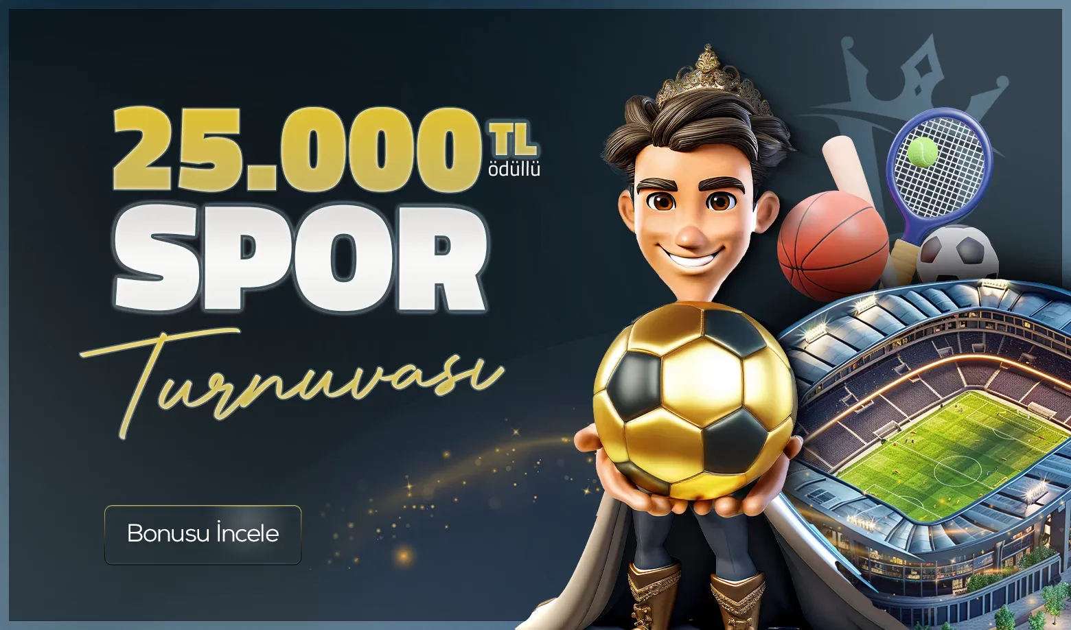 25.000 Tl Ödüllü Haftalık Spor Turnuvası
