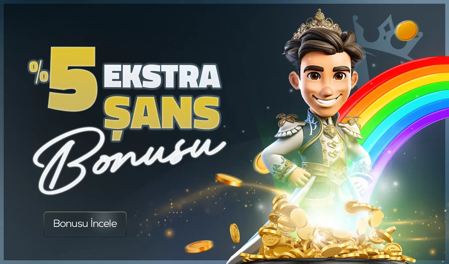 %5 Şans Bonusu İle Kayıplarınızı Telafi Edin