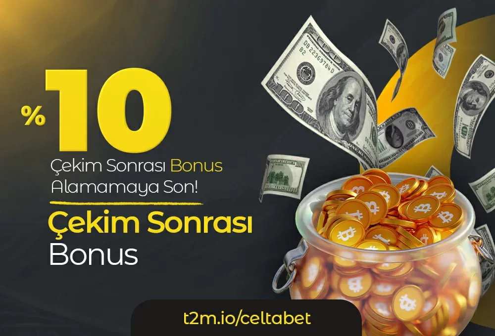 %10 Çekim Sonrası Kayıp Bonusu