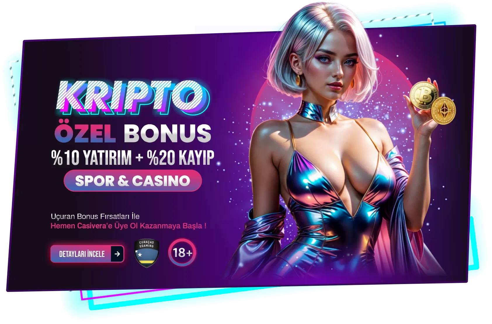 %10 Çevrimsiz + %20 Kayıp Bonusu