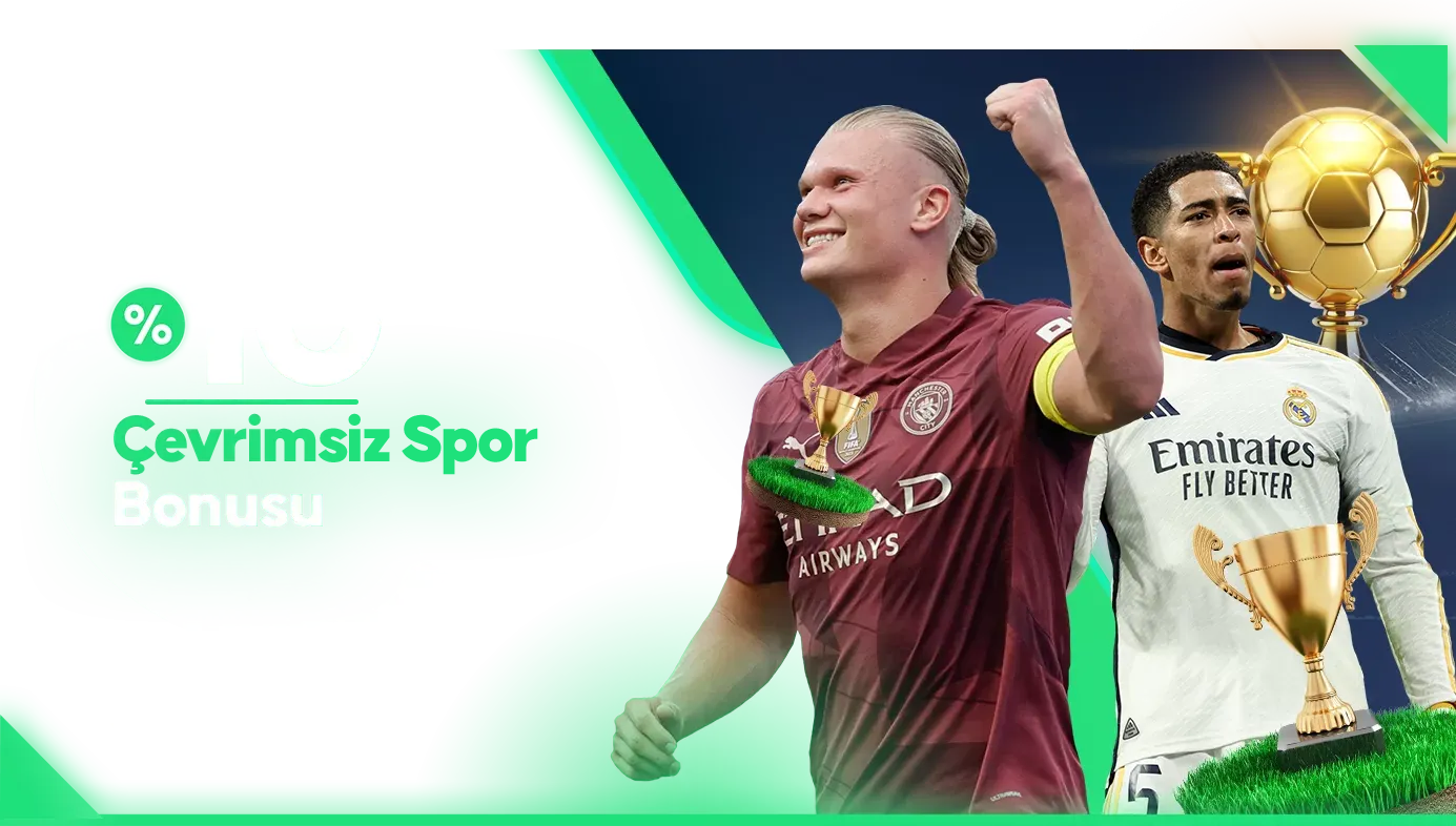 %10 Çevrimsiz Spor Yatırım Bonusu