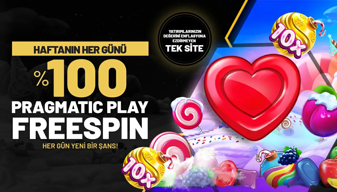 %100 Pragmatic Play Freespin Bonusu
