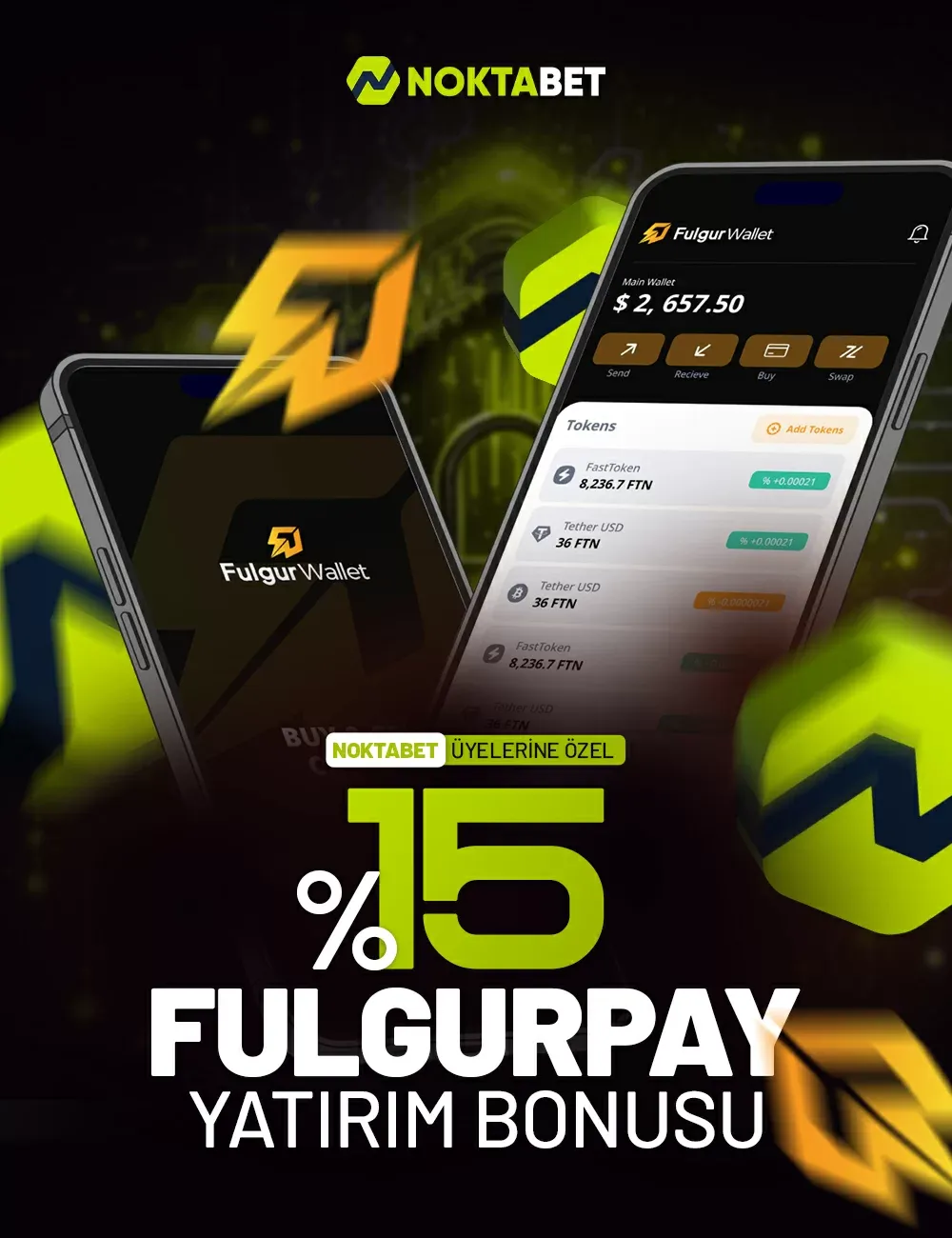 %15 Kripto Yatırım Bonusu