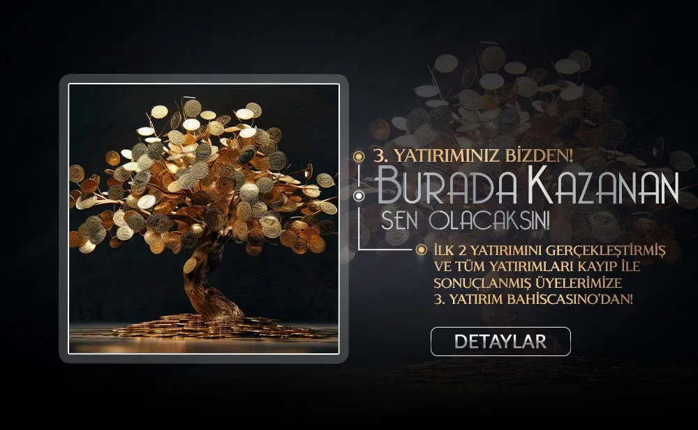 3. Yatırımınız Bizden Bonusu