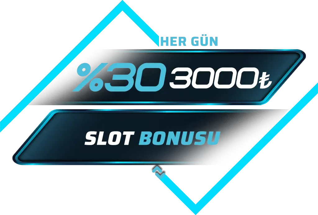 %30 Günlük 3.000 Tl Slot Bonusu