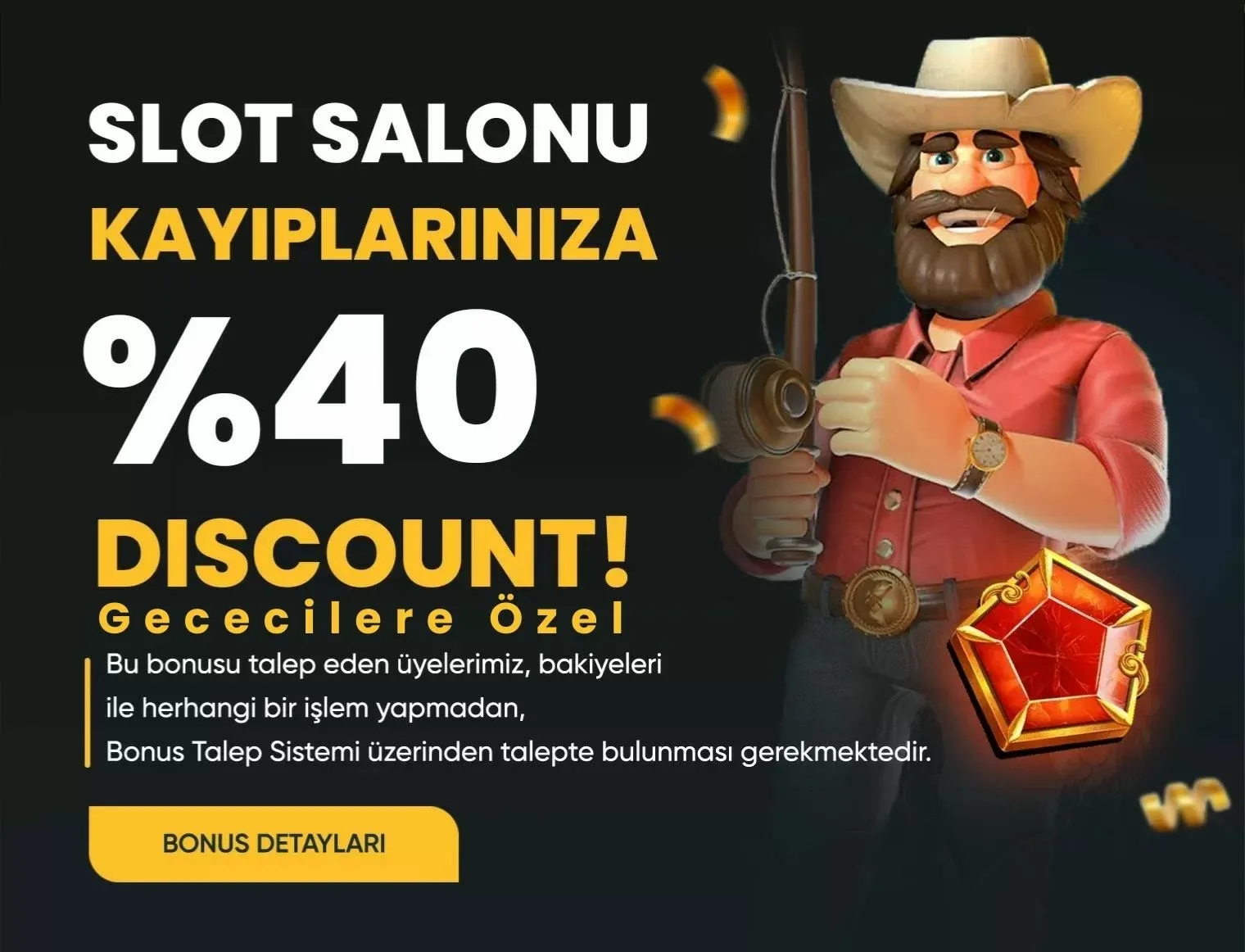 %40 Anlık Casino Kayıp Bonusu