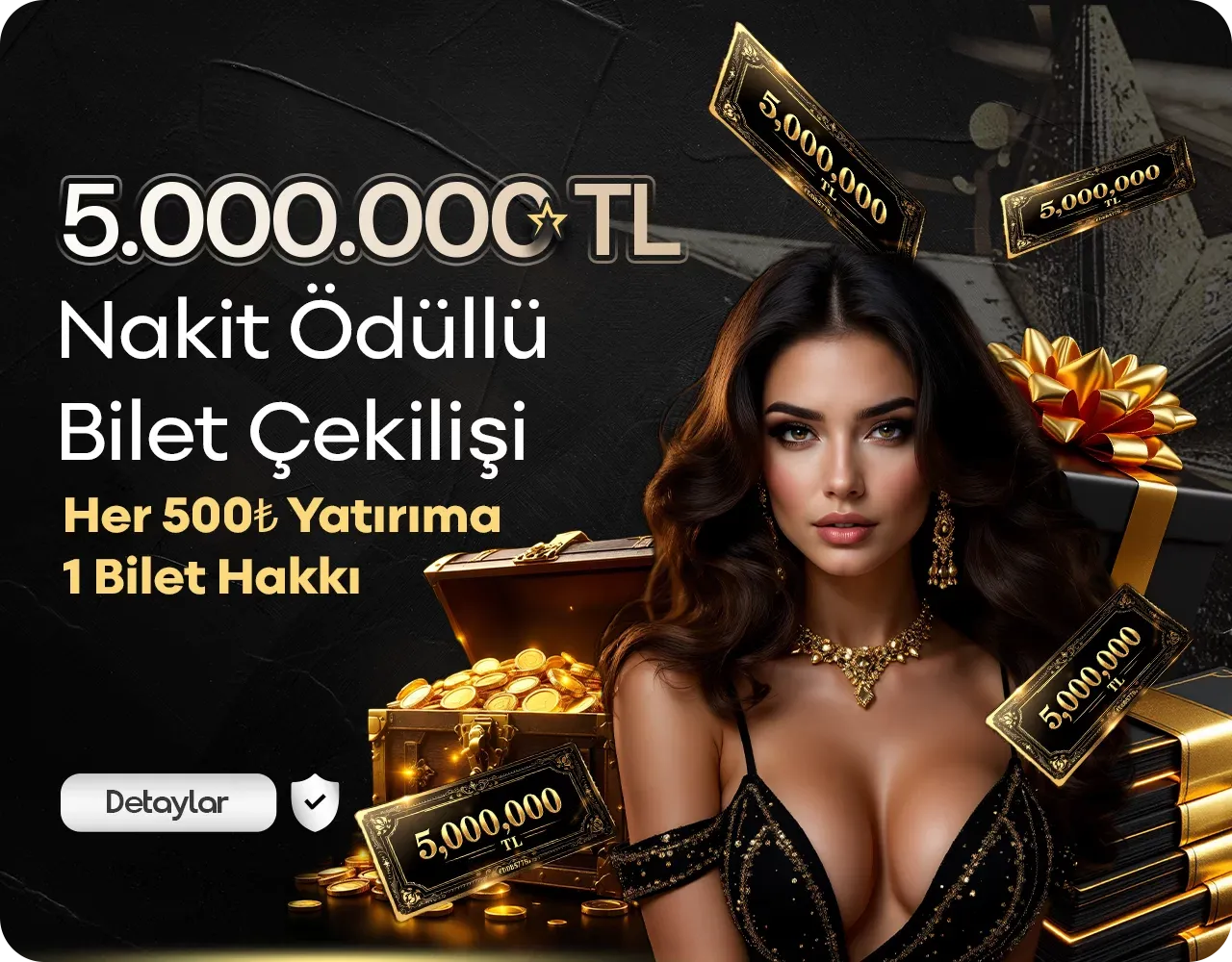 5.000.000 Tl Nakit Ödüllü Bilet Çekilişi