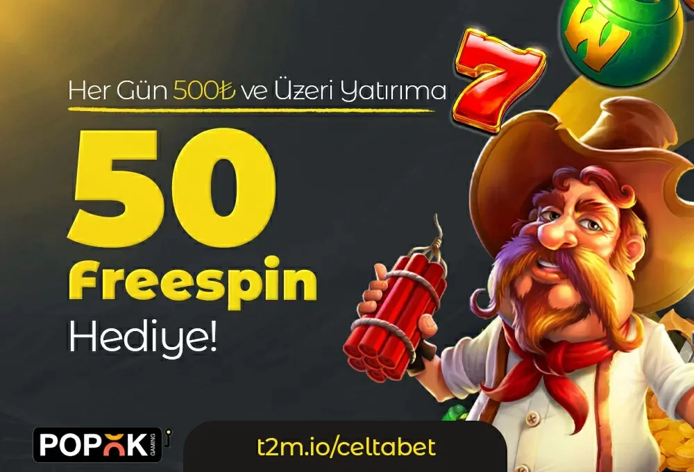 50 Freespin Bonusu