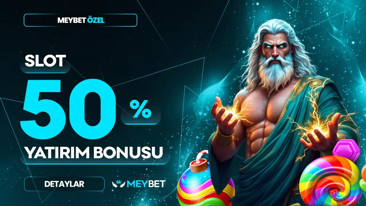 %50 Slot Yatırım Bonusu