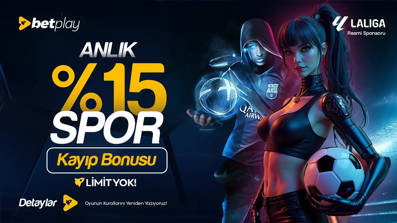 Anlık %15 Spor Kayıp Bonusu