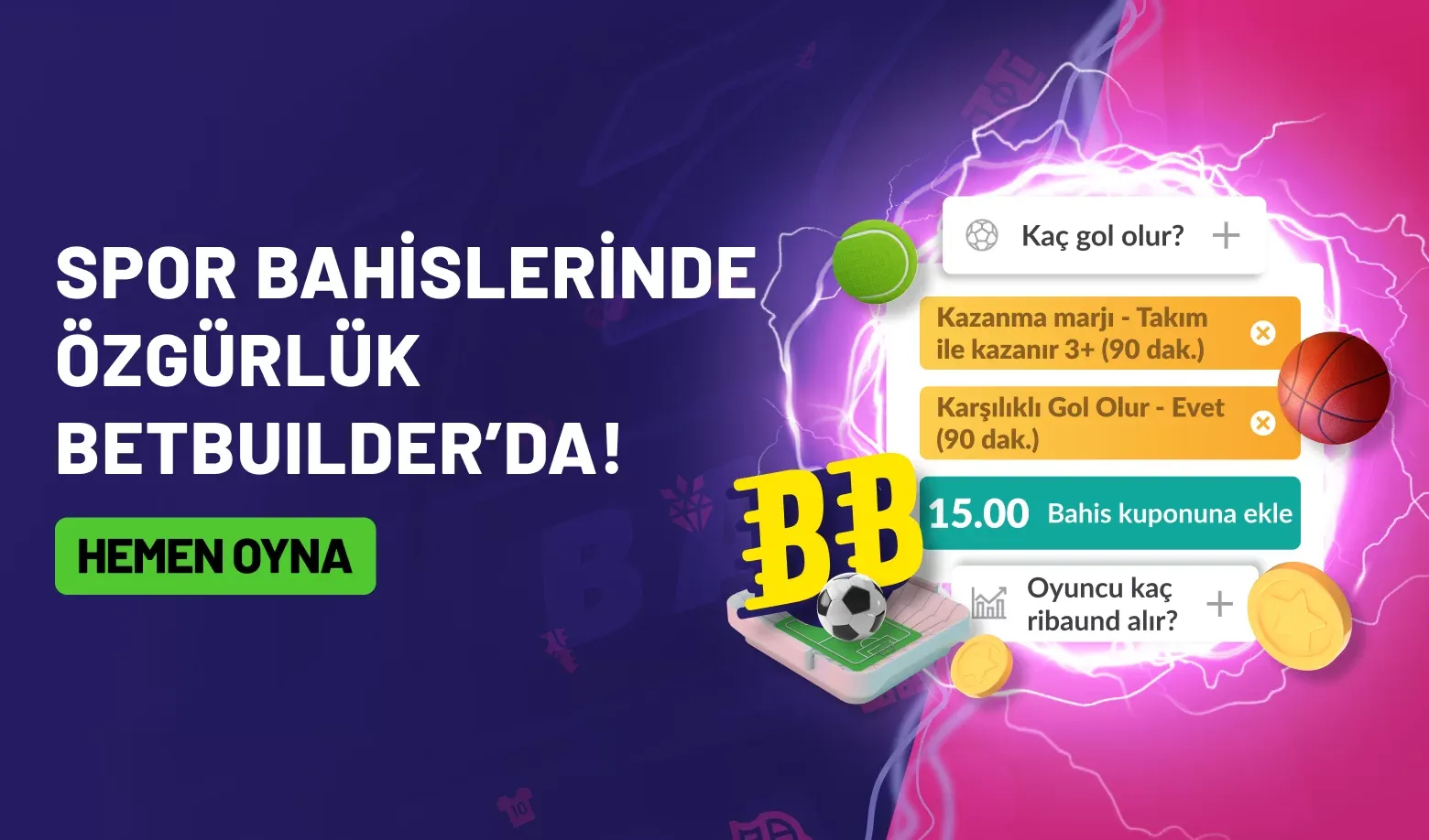 Betbuilder İle Kişiselleştirilmiş Bahis Deneyimi