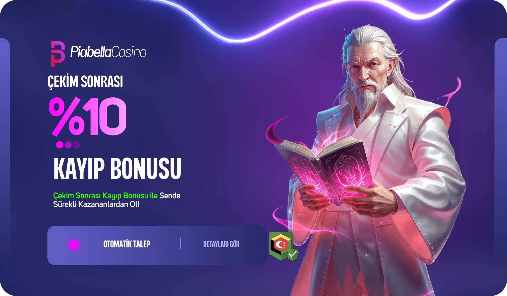 Çekim Sonrası %10 Kayıp Bonusu