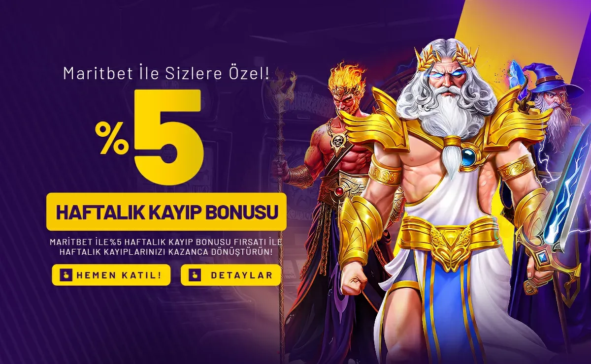 Haftalık %5 Kayıp Bonusu