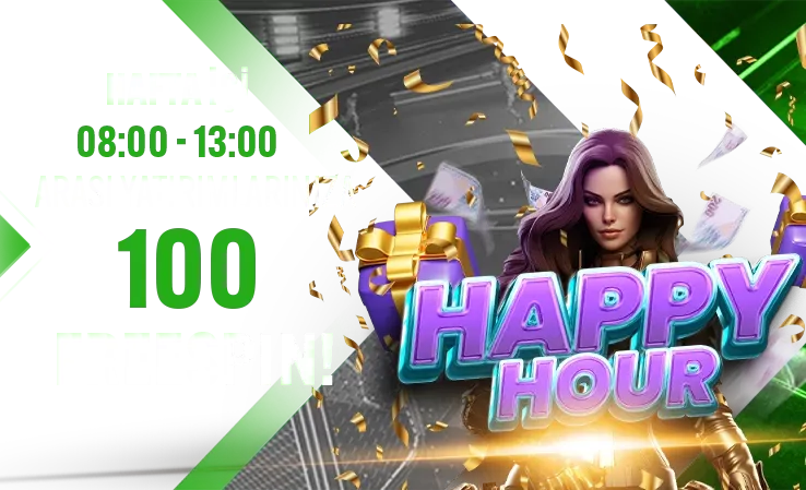 Happy Hour Freespin Bonusu